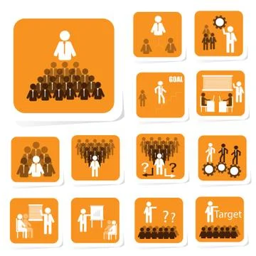 Team Builder Concept Stock Illustration