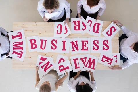 Team Building Collaboration Connection Stock Photos