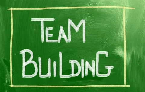 Team building concept Ilustración de archivo