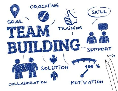 Team Building concept Stock Illustration