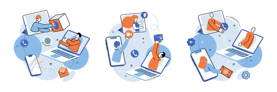 Team building. The goal setting process guided teams efforts towards common Ilustración de archivo