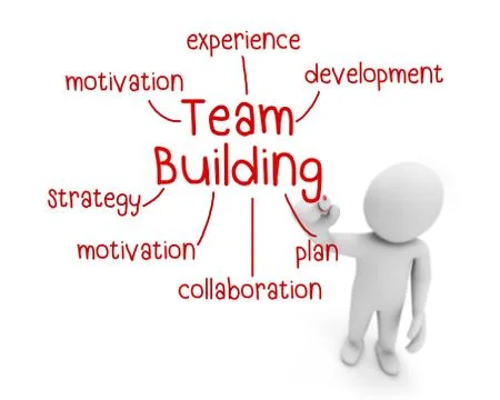 Team building Stock Illustration