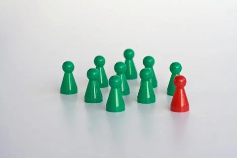 Team building with manager Stock Photos