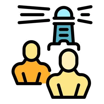 Team business idea icon vector flat イラスト素材