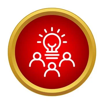 Team collaboration generating new ideas and innovation 스톡 일러스트