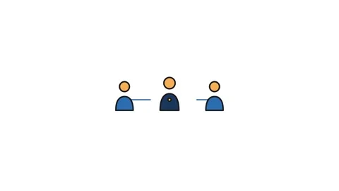 Team collaboration motion Stock Footage 346206437
