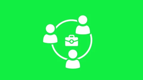 Team collaboration network workflow business people animation Stock Footage 330538535