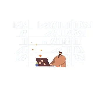 Team communication and project management concept. Cooperation, interaction o イラスト素材