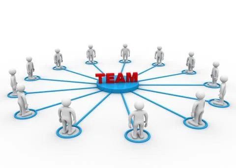 Team concept . Stock Illustration