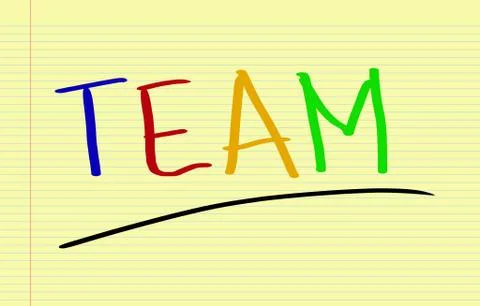 Team Concept Illustrazione stock