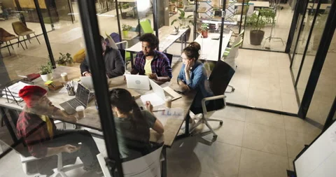 Team of creative multiethnic developers working together on project. Diverse Vídeo Stock 163175796