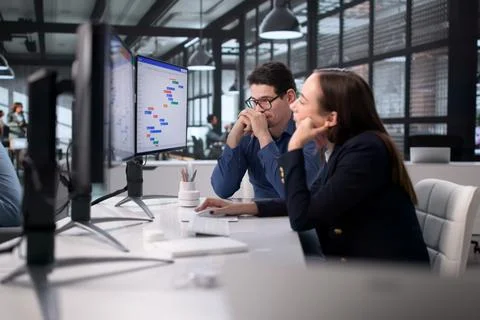 Team Of Designers Sleeping During Boring Agile Strategy Meeting Crisis. Stock Photos