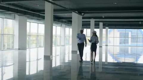 Team of diverse architects on workplace Stock Footage 125713082