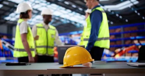 Team Of Diverse Engineers Working Stock Photos