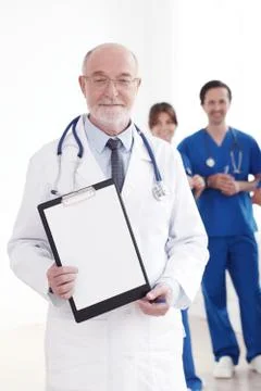 Team of doctors and nurses Stock Photos