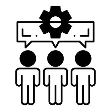 Team Dualtone Icon Stock Illustration