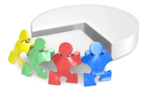 Team Effort. Stock Illustration