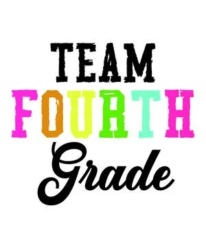 Team fourth grade Stock Illustration