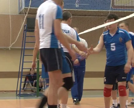 Team Greeting Stock Footage 1099242