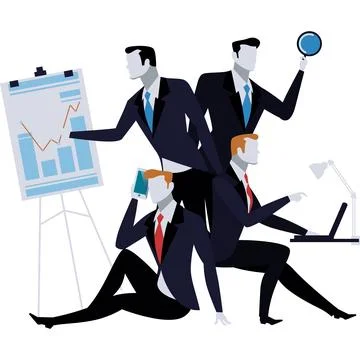 Team icon flat vector business people teamwork Stock Illustration