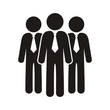 Team icon Stock Illustration
