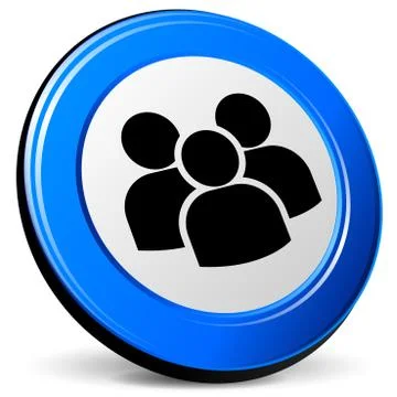 Team icon Stock Illustration