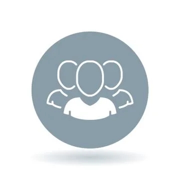 Team icon Stock Illustration