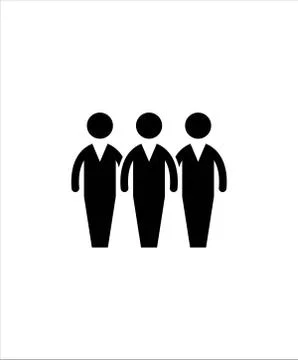 Team icon,vector best flat icon. Stock Illustration