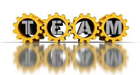 Team Stockillustratie