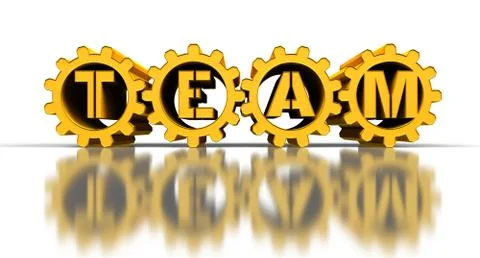 Team Stockillustratie