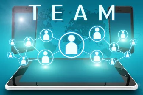 Team Stock Illustration