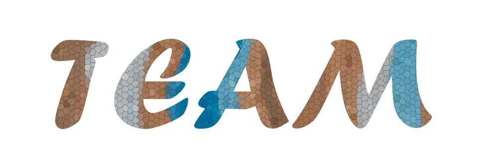 TEAM Stock Illustration
