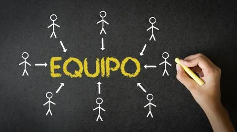 Team illustration Stock Illustration