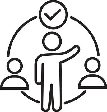 Team leader icon Stock Illustration