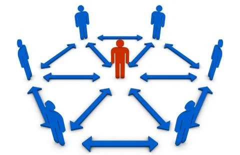 Team Leader Stock Illustration