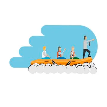 Team leader Illustrazione stock