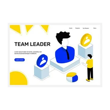 Team Leader Stock Illustration