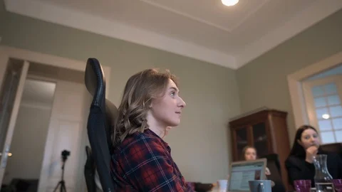 The team listens to the coach Stock Footage 124717129