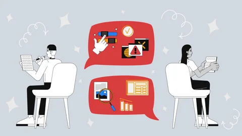 Team onboarding process with visual communication 2D mixed media animation Stock Footage 324523877