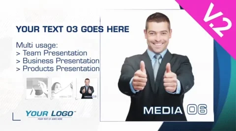 Team Presentation Extension (V.2) - After Effects Template After Effects stock