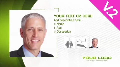 Team Presentation (V.2) - After Effects Template 스톡 After Effects