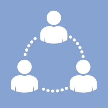 Team responsibility and interchangeability -  staff rotation Stock Illustration