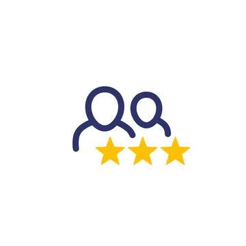 Team skills icon on white, vector sign Stock Illustration