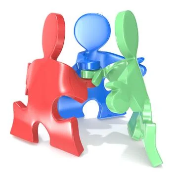 Team Spirit. Stock Illustration