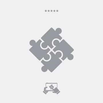 Team strategy concept icon Stock Illustration