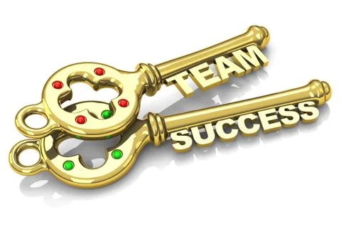 Team success Stock Illustration