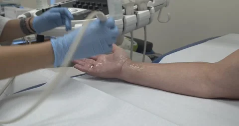 Team surgeon at work in operating room. Modern equipment in operating room 動画素材 203914582