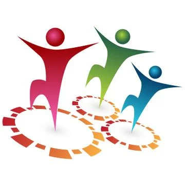 Team Synergy Stock Illustration