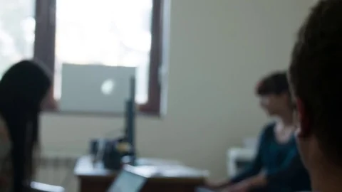 Team Talk Defocus Stock Footage 71354178