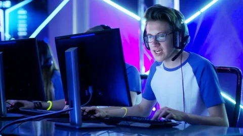 Royalty Free Gaming Stock Photos & Videos Footage